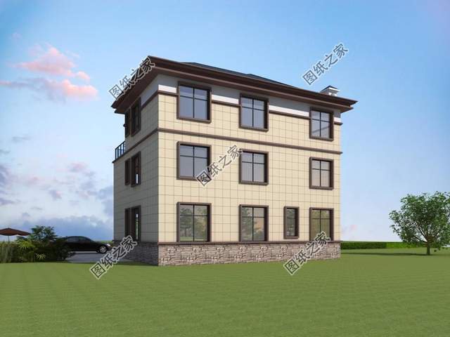 農(nóng)村三層別墅，新中式風(fēng)建一棟傳承三代人不過時，一起來看看吧