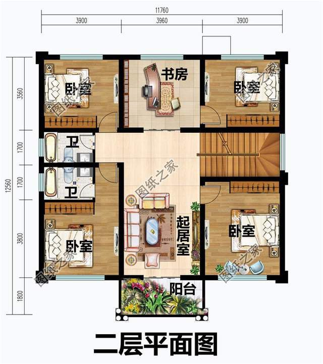 簡歐風三層農村自建房，外觀簡約大方，布局符合農村人的需求