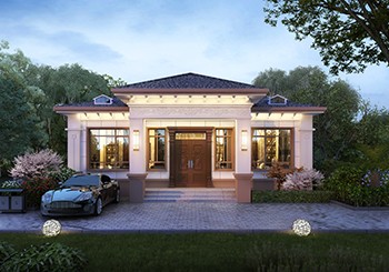 150平米一層農村別墅設計圖，養老自住都很不錯,關鍵是造價也很低