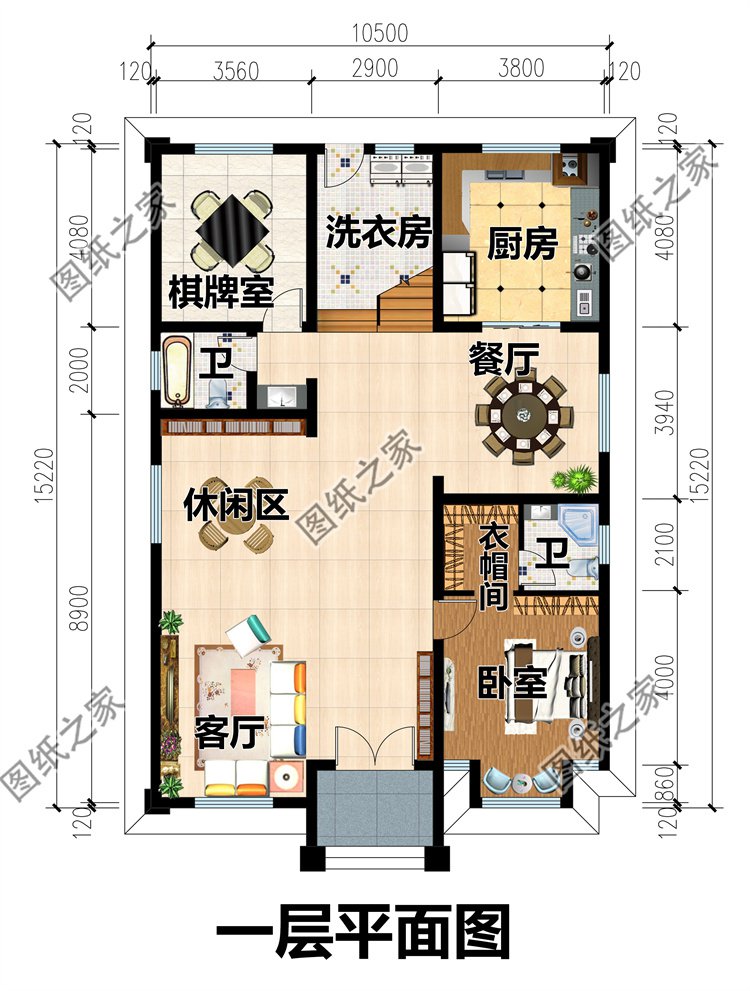 獨棟二層小別墅設計圖