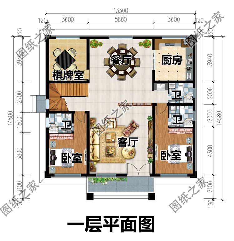 最新二層農(nóng)村別墅