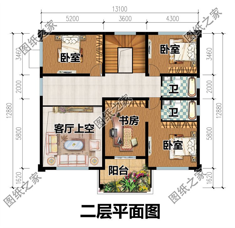 獨棟經濟型二層小別墅房屋