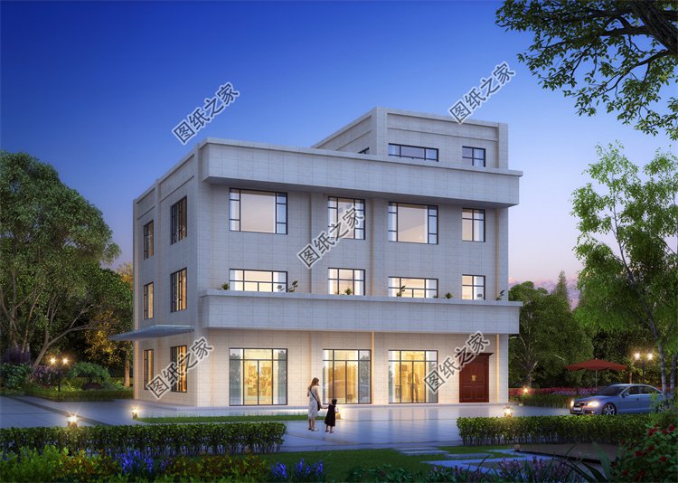 現代風四層及以上別墅效果圖設計案例