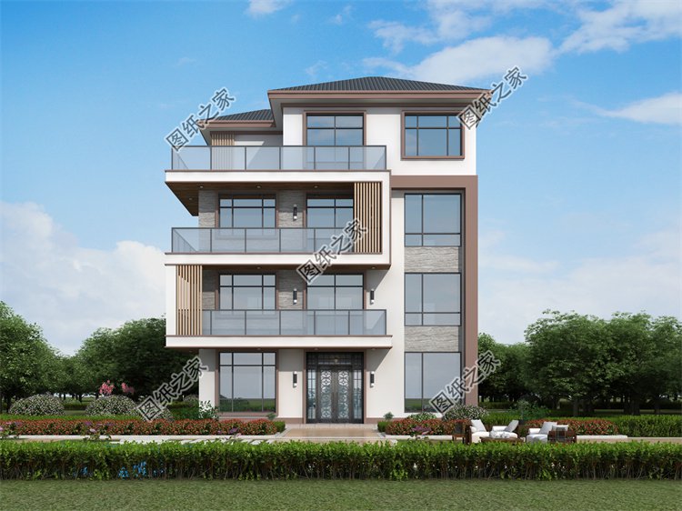 現代風四層及以上別墅效果圖設計案例