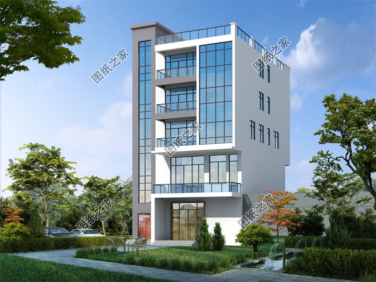 現代風四層及以上別墅效果圖設計案例