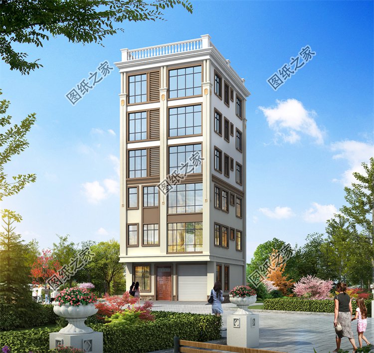 現代風四層及以上別墅效果圖設計案例