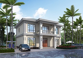 3款簡(jiǎn)單舒適二層別墅設(shè)計(jì)圖，低調(diào)配色，造型簡(jiǎn)單大氣