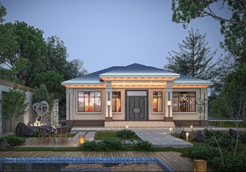 網(wǎng)紅農(nóng)村一層小別墅設(shè)計(jì)圖,建一層的必看