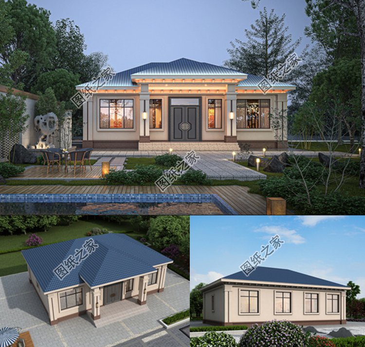 農村一層小別墅