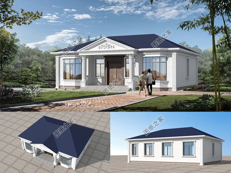 農村養老別墅圖效果圖