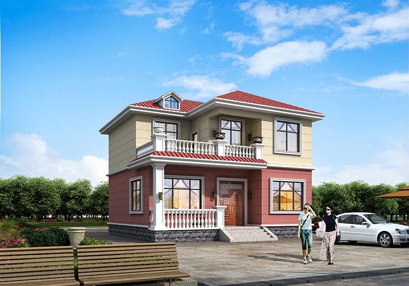 農(nóng)村二層別墅優(yōu)選設(shè)計(jì)圖，戶型小巧精致，顏值與實(shí)用并存！