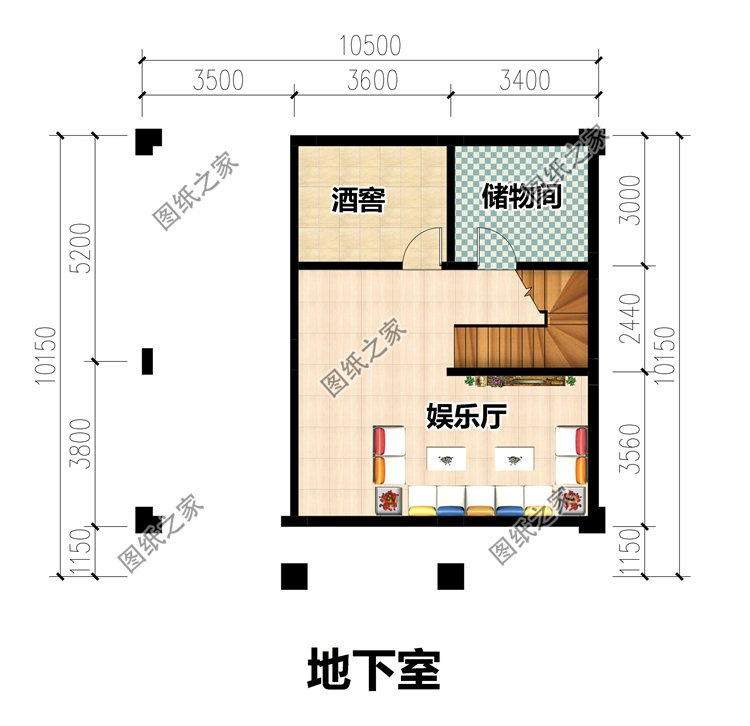 三間二層農村自建房1
