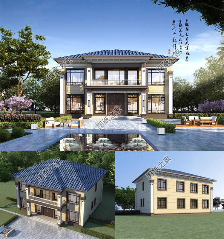 高顏值農(nóng)村二層別墅1