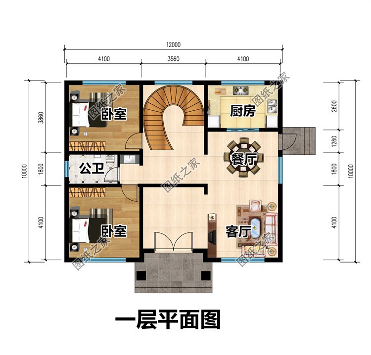 自建房設計圖二層2