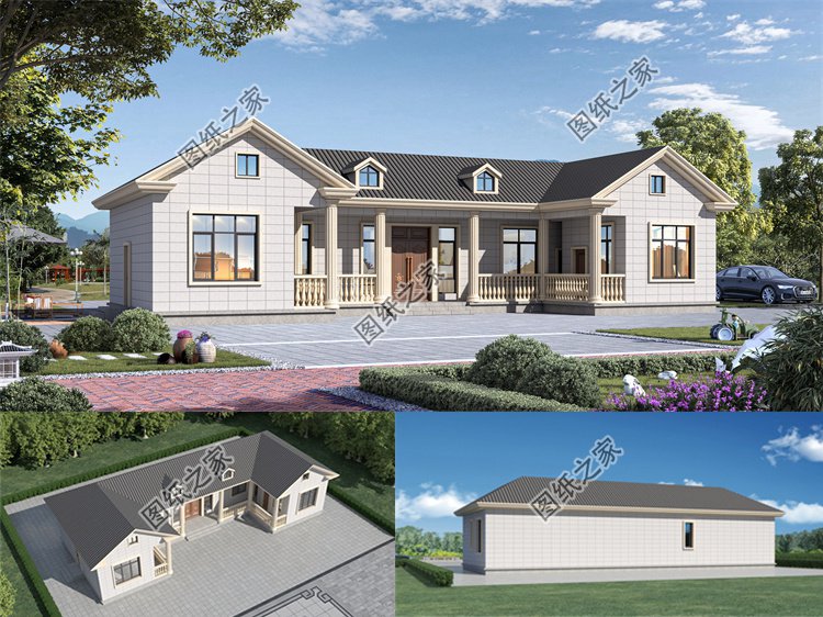 大開間小進深的一層別墅1