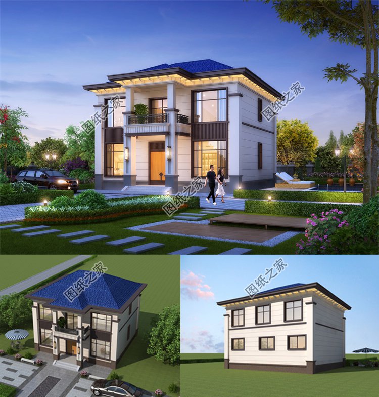 最新網紅二層別墅1