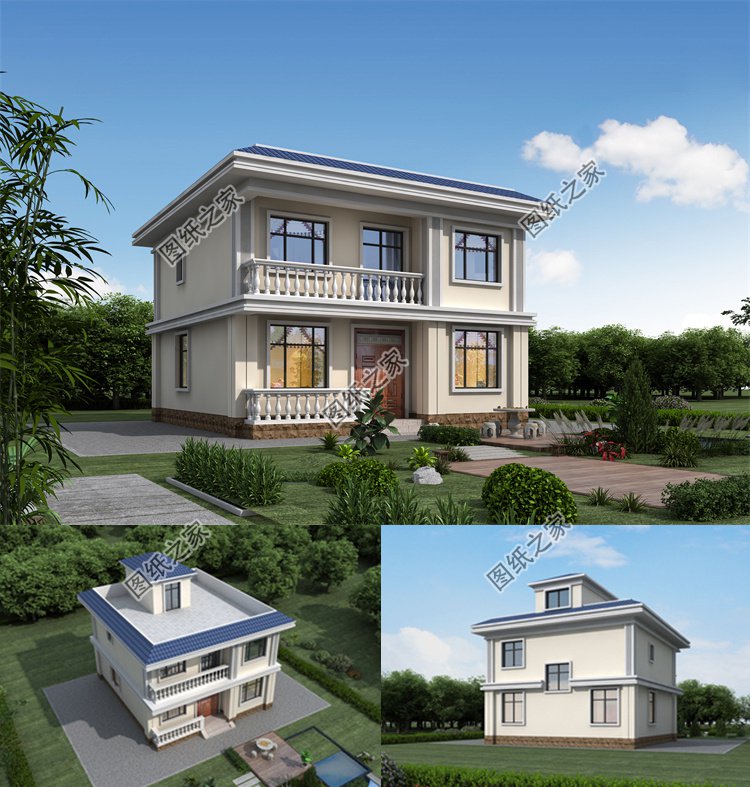 二層自建房設計圖1