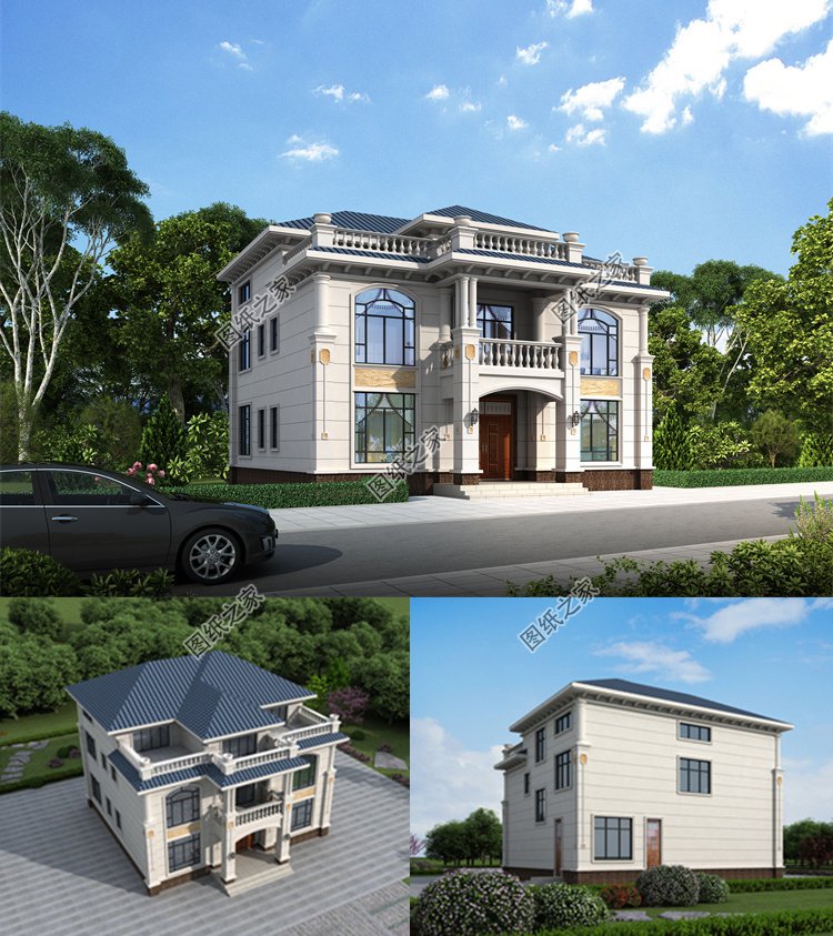 農村自建二層半樓房1