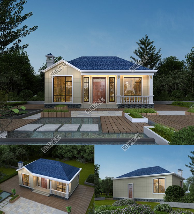 一層小別墅設計圖1