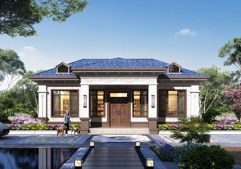 15萬左右一層農村自建房設計圖，一家住剛剛好