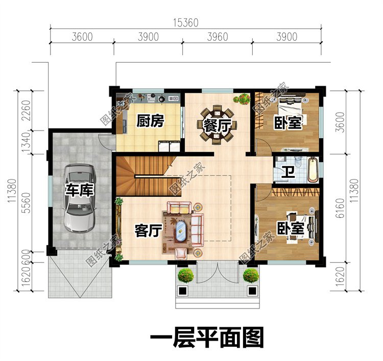 四層自建別墅設(shè)計(jì)圖2