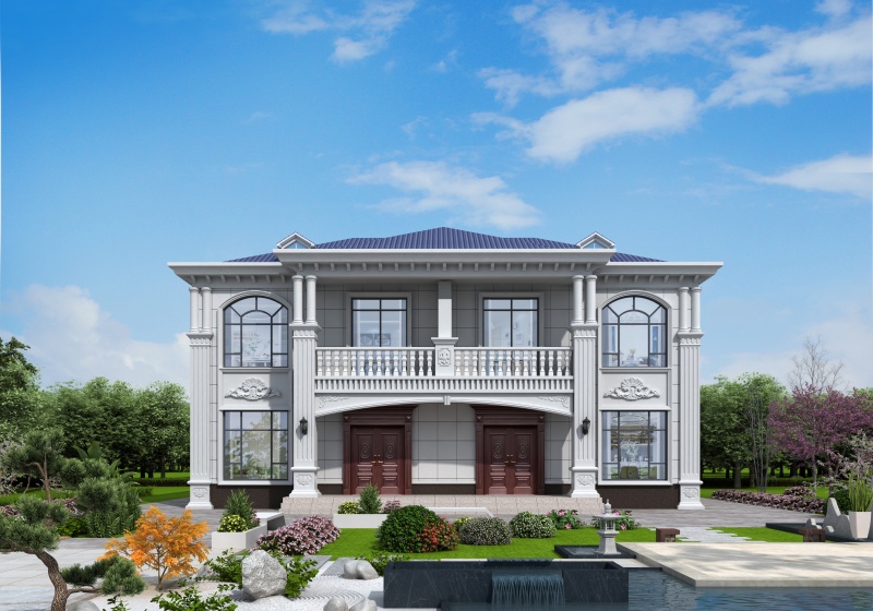 爆款農(nóng)村兄弟雙拼自建房設(shè)計(jì)圖，占地不大舒適宜居