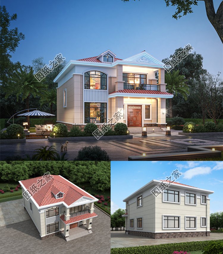 農村兩開間農村別墅1