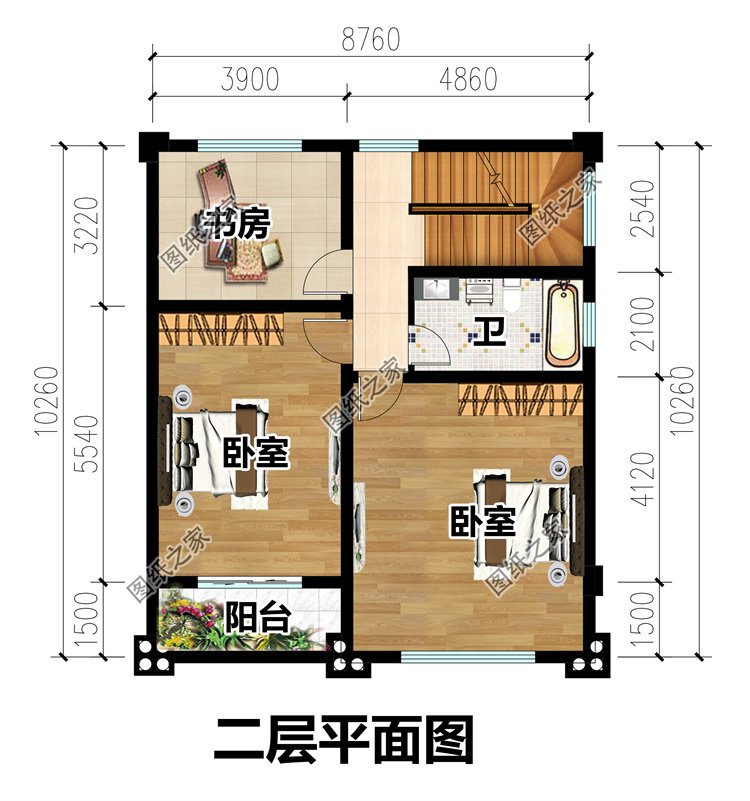 超經(jīng)濟適用三層農(nóng)村別墅4