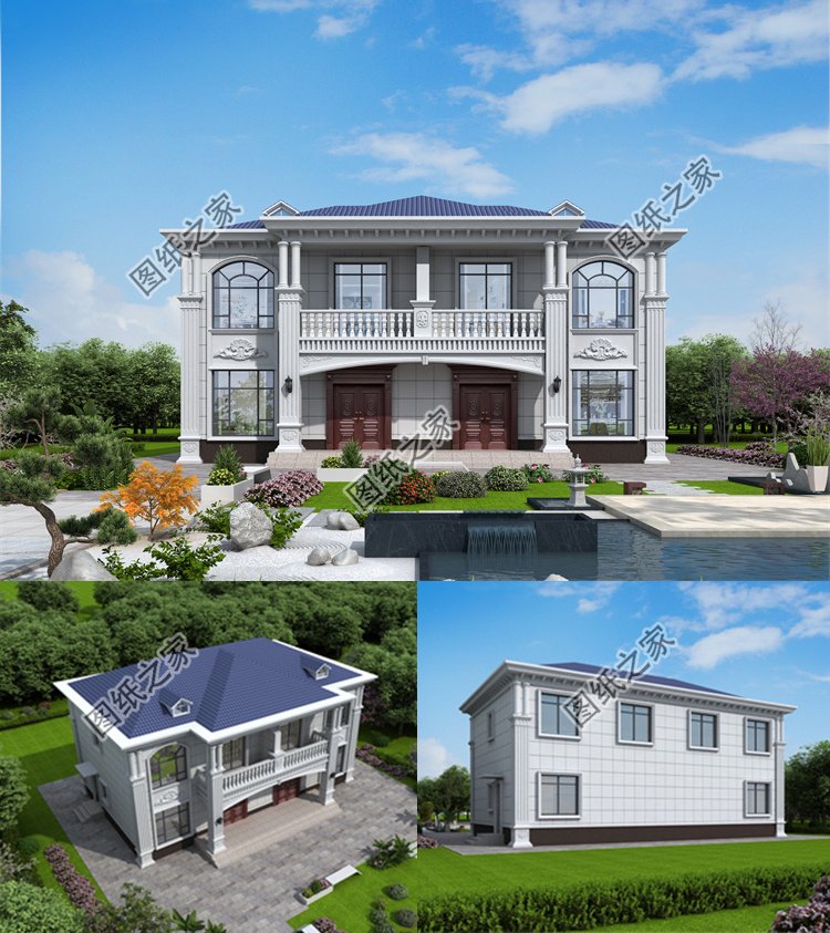 農村兄弟雙拼自建房1