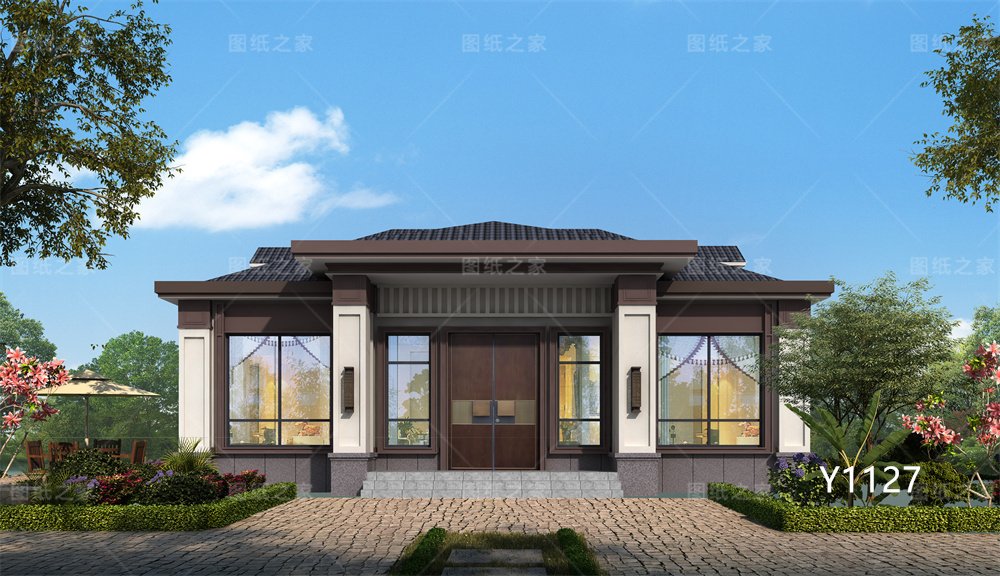 炸裂！20款新農村一層別墅設計圖，最低12萬起！