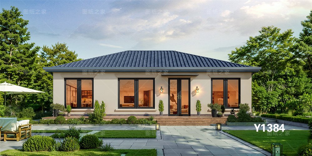 炸裂！20款新農村一層別墅設計圖，最低12萬起！