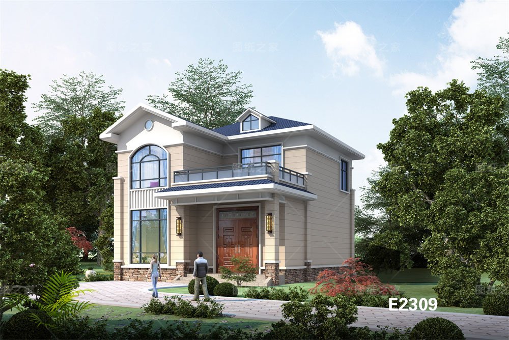 告別千篇一律!2026最新13款二層別墅方案