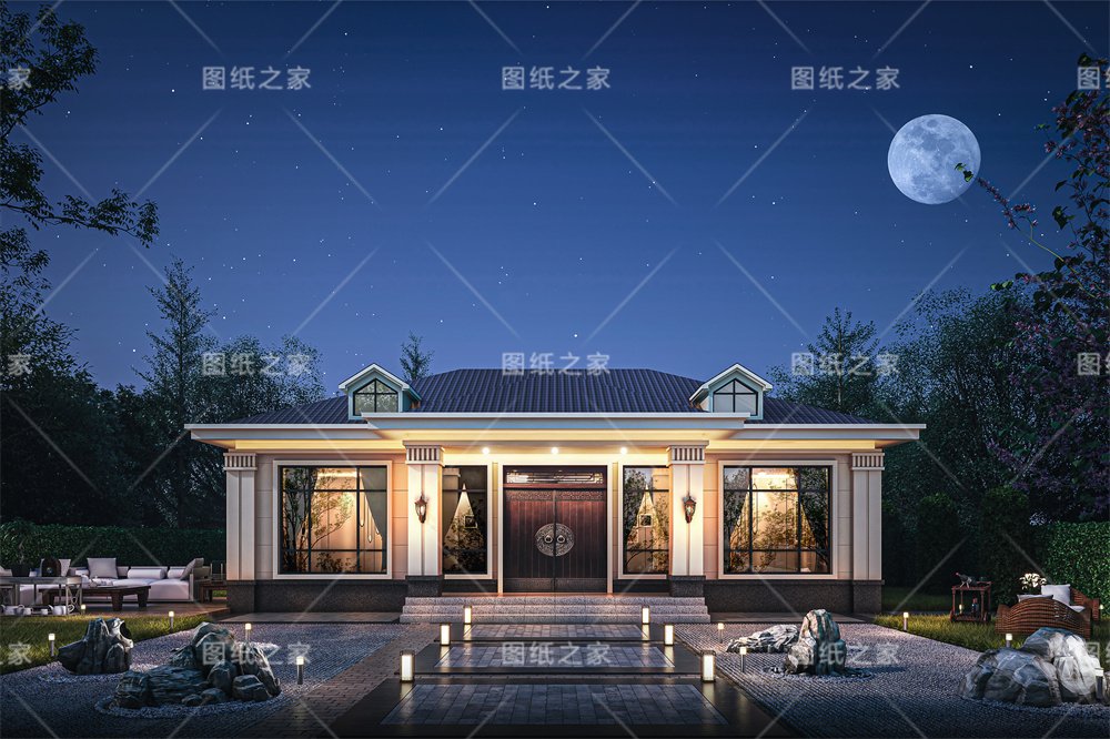 一眼淪陷！20款新中式別墅設計，滿滿的文化自信