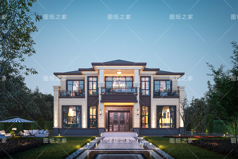 一眼淪陷！20款新中式別墅設計，滿滿的文化自信