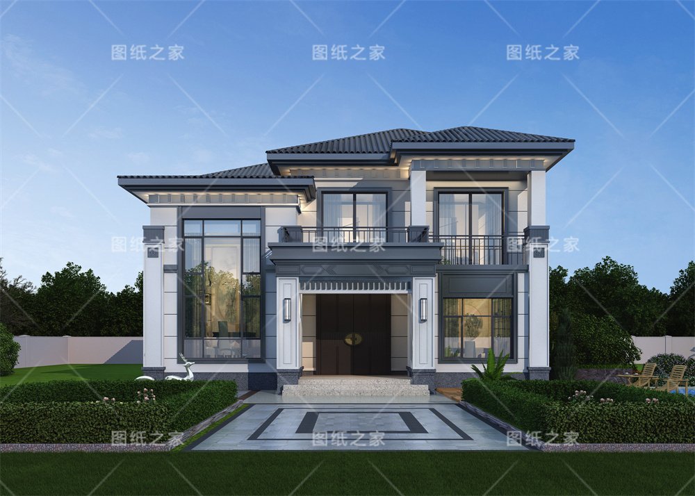 一眼淪陷！20款新中式別墅設計，滿滿的文化自信