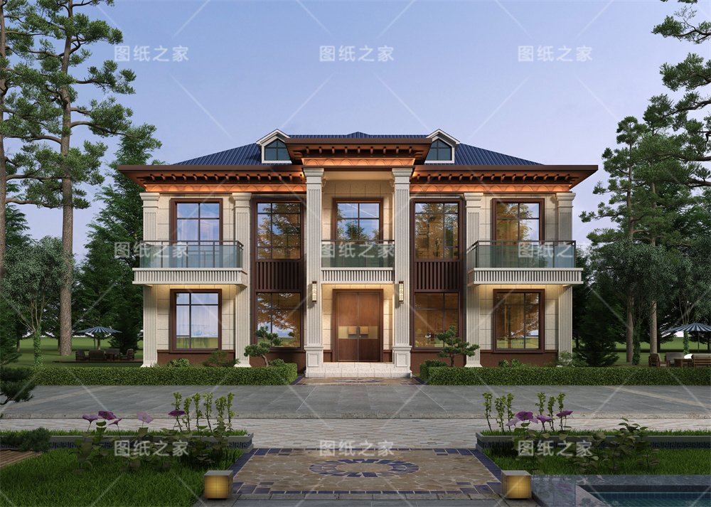 一眼淪陷！20款新中式別墅設計，滿滿的文化自信