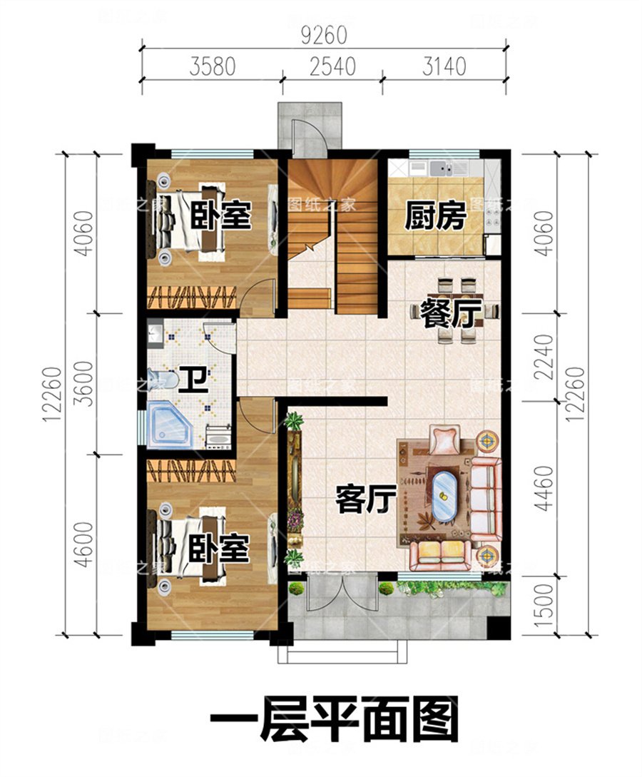 天吶！8款鄉(xiāng)村別墅圖，爆款戶型，實(shí)用又氣派
