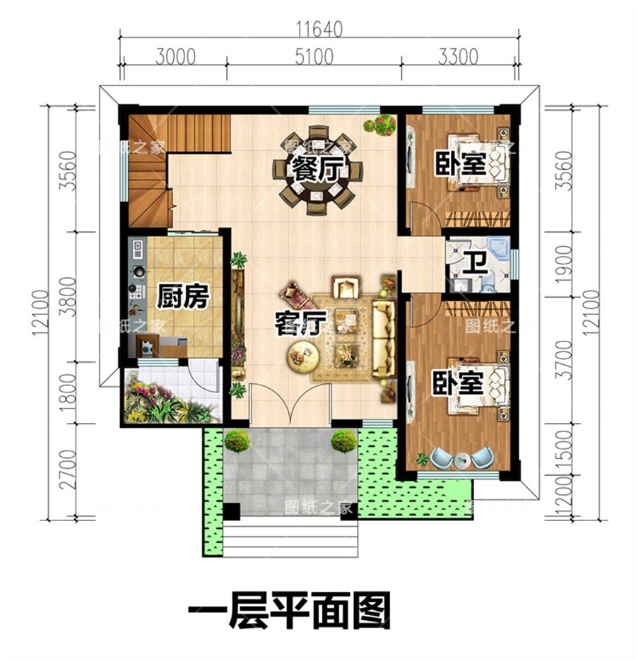 天吶！8款鄉(xiāng)村別墅圖，爆款戶型，實(shí)用又氣派