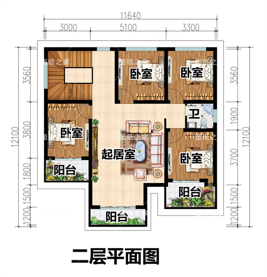 天吶！8款鄉(xiāng)村別墅圖，爆款戶型，實(shí)用又氣派