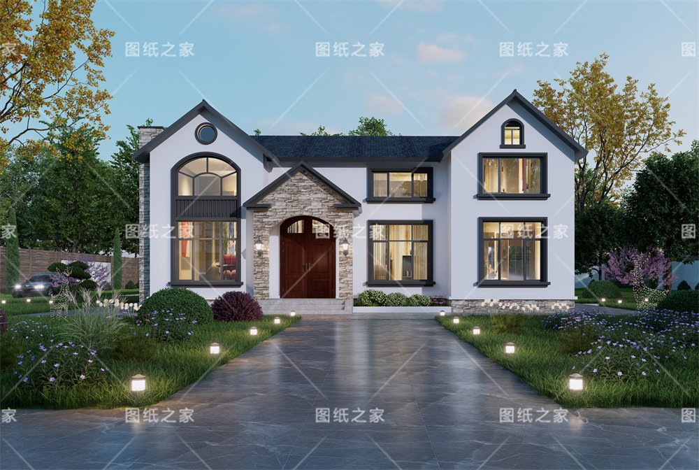 13款鄉村別墅設計圖，鄉村生活也能這么美！