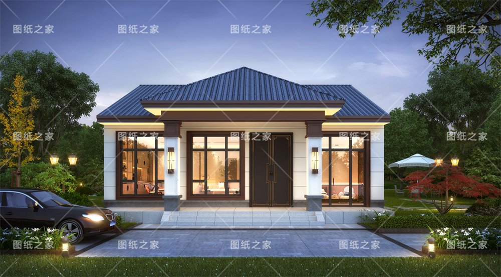 13款鄉村別墅設計圖，鄉村生活也能這么美！