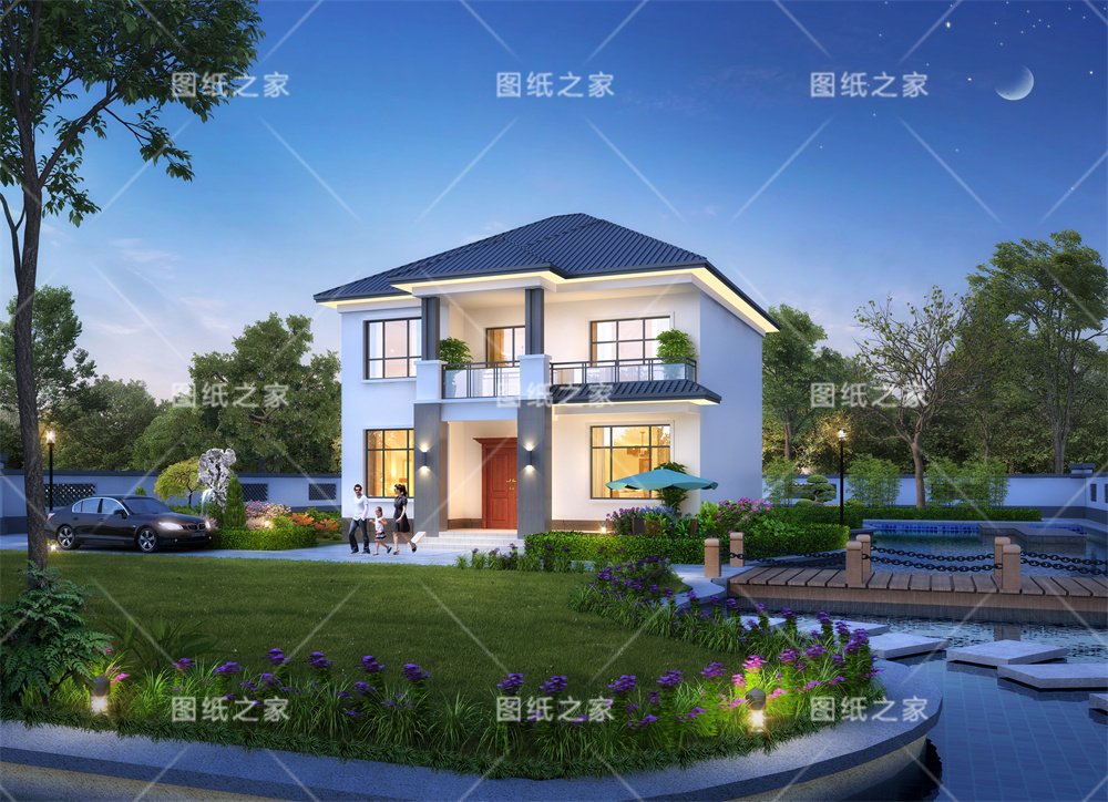 實用簡單又漂亮的別墅設計圖，顏值與實用并存！