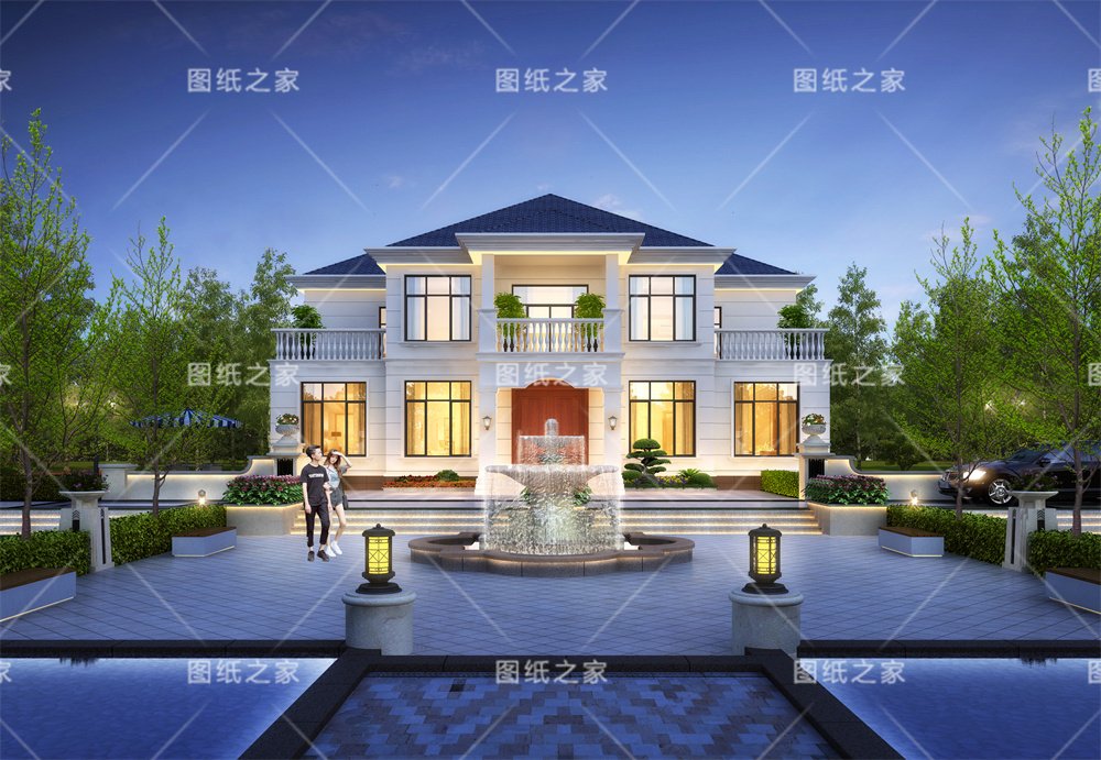 實用簡單又漂亮的別墅設計圖，顏值與實用并存！