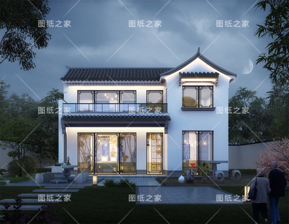 實用簡單又漂亮的別墅設計圖，顏值與實用并存！