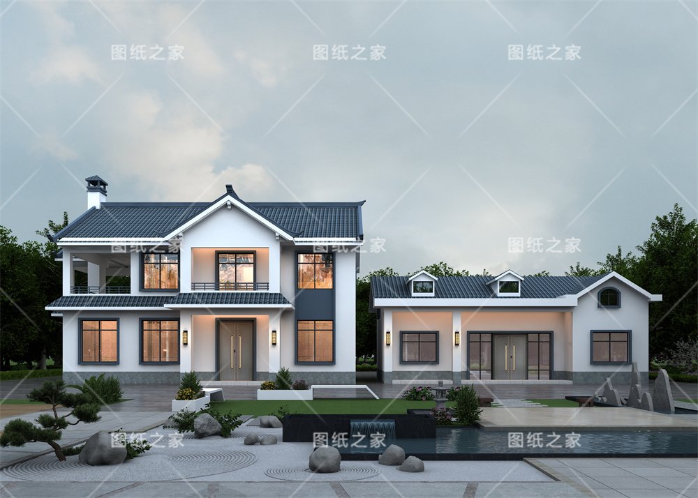 實用簡單又漂亮的別墅設計圖，顏值與實用并存！