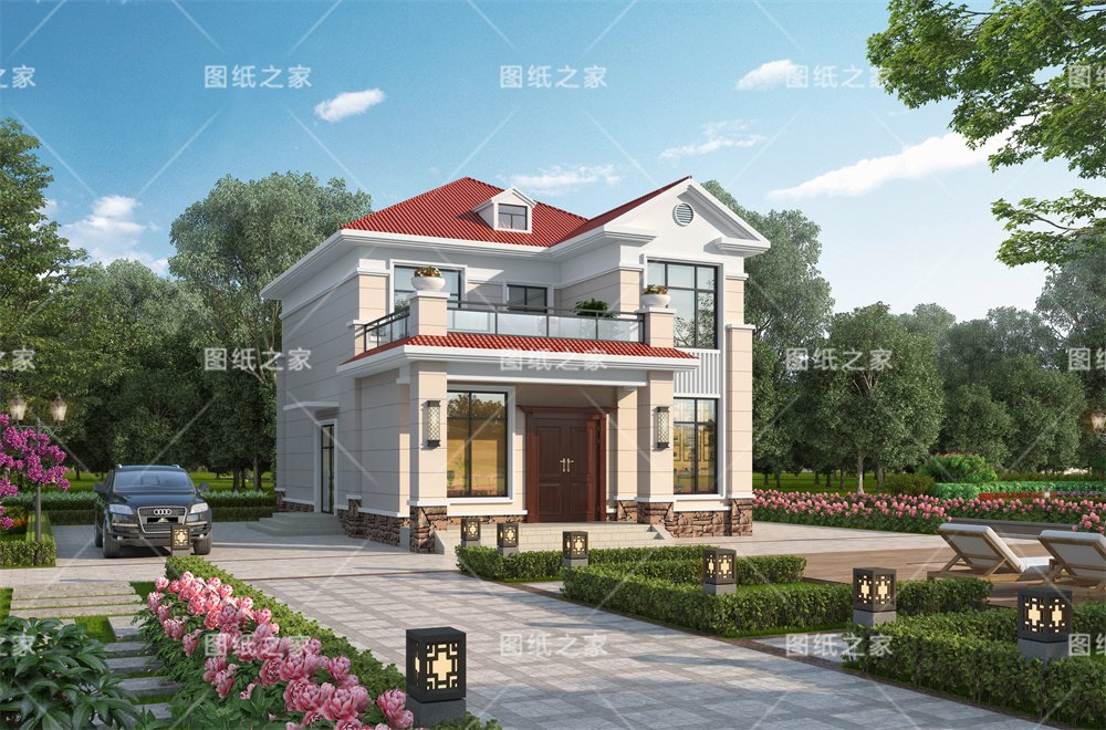 實用簡單又漂亮的別墅設計圖，顏值與實用并存！