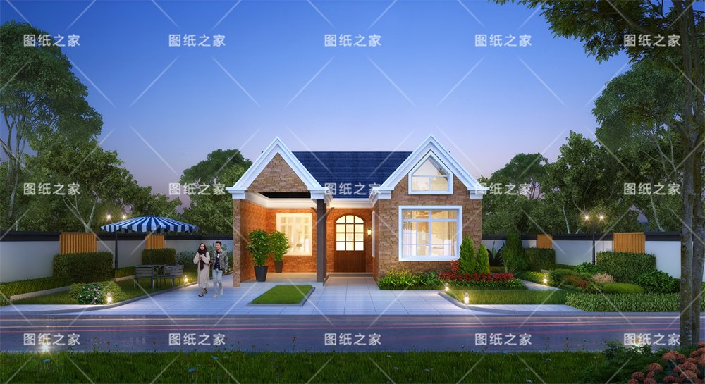 小戶型更實用！16款農村一層別墅