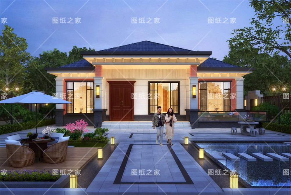 小戶型更實用！16款農村一層別墅