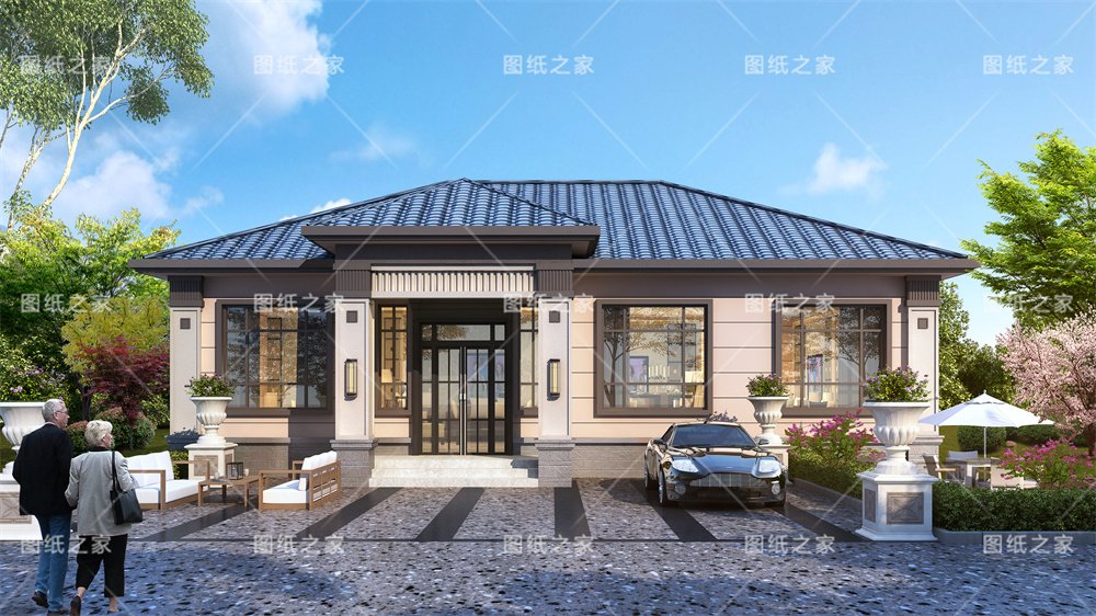 小戶型更實用！16款農村一層別墅