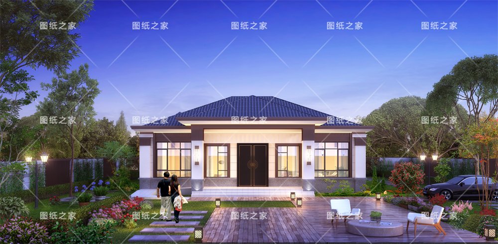 小戶型更實用！16款農村一層別墅